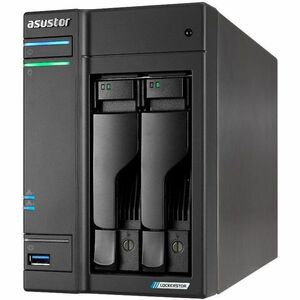 ASUSTOR Lockerstor 2 Gen2+ (AS6704T V2) - Intel Celeron N5105 Quad-core (4 Core) 2 GHz - 2 x HDD Supported - 6 x SSD Suppo