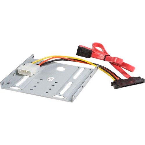 StarTech.com 2.5in Hard Drive to 3.5in Drive Bay Mounting Kit - 1 Each - Metal, Steel