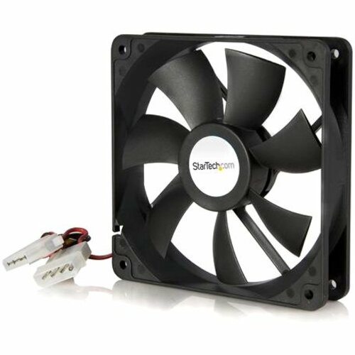 StarTech.com 120x25mm Dual Ball Bearing Computer Case Fan w/ LP4 Connector - System fan kit - 120 mm - Add additional chas