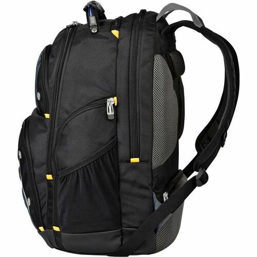 Targus Drifter TSB238EU Carrying Case (Backpack) for 39.6 cm (15.6") to 40.6 cm (16") Notebook - Black, Grey - Water Resis