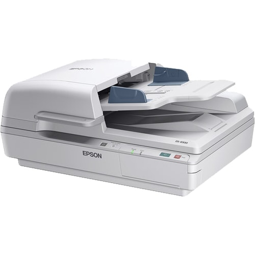 Epson WorkForce DS-6500N Flatbed Scanner - 1200 dpi Optical - 48-bit Color - 25 ppm (Mono) - 25 ppm (Color) - Duplex Scann