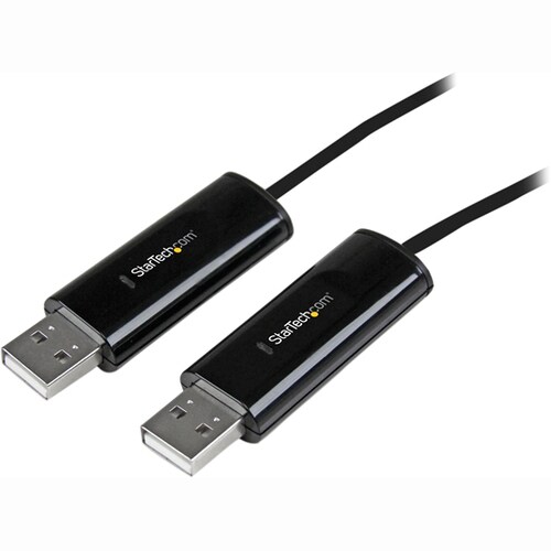 StarTech.com 2 Port USB Keyboard Mouse Switch Cable w/ File Transfer for PC and MacÂ® - Cable for Keyboard/Mouse, Switch, 