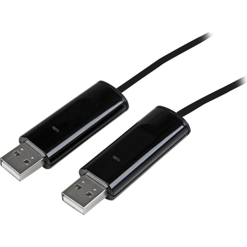StarTech.com 2 Port USB Keyboard Mouse Switch Cable w/ File Transfer for PC and Mac® - USB File Transfer Cable - Dual Port