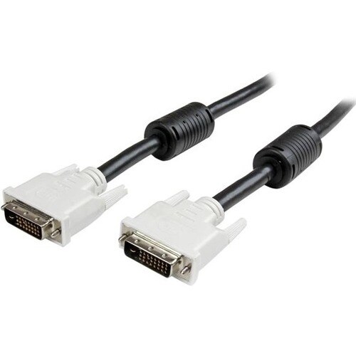 StarTech.com 3m DVI-D Single Link Cable - M/M DVI-D Monitor Cable - DVI-D 1920x1200 Cable - Video Monitor Cable M/M - Blac