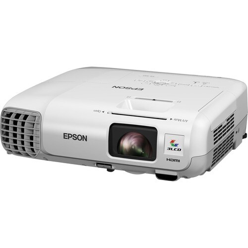 Epson EB-945H LCD Projector - 4:3 - 1024 x 768 - Front - 5000 Hour Normal Mode - 10000 Hour Economy Mode - XGA - 10,000:1 