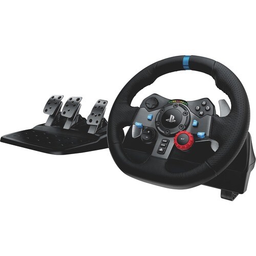 Pedale/volante da gioco Logitech Driving Force G29 - Cavo - USB - PlayStation 3, PlayStation 4, PC