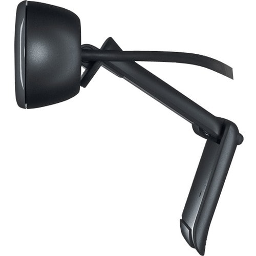 Logitech C270 Webcam - Black - USB 2.0 - 3 Megapixel Interpolated - 1280 x 720 Video - Widescreen - Microphone - For Noteb