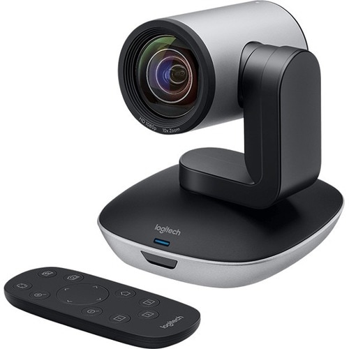 Logitech: Video Conferencing - Cámara Logitech PTZ PRO 2 - 30 fps - Negro, Plata - USB - Vídeo Full HD - Auto-foco - Zoom 