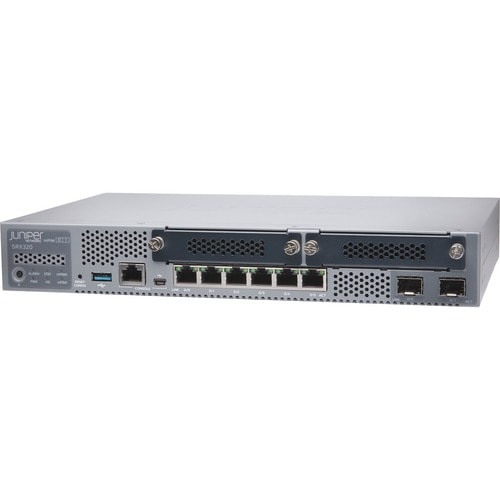 Juniper SRX320 Router - 6 Ports - Management Port - 4 - Gigabit Ethernet - Desktop, Rack-mountable, Wall Mountable