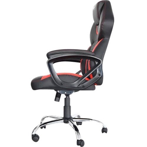 Sillón de Juego Naceb - Espuma, Cuero sintético PU, Metálico - Negro, Rojo