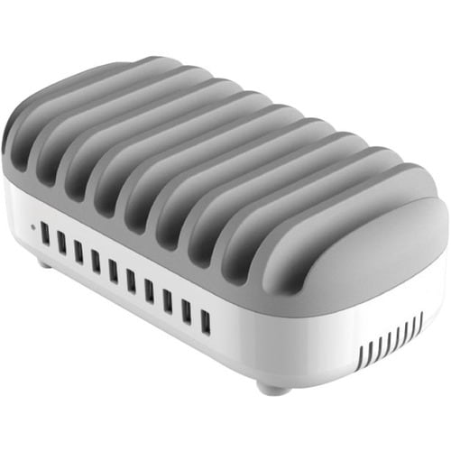 COMPULOCKS 10 PORTS USB DOCKING CHARGER - Dock di ricarica Compulocks con 10 porte USB - Plug EU - 10 porte USB auto-regol