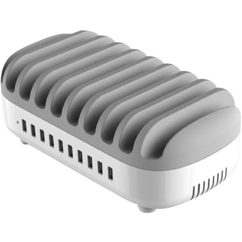 Compulocks USB Charging Dock Station With EU power strip - New Compulocks 10 Ports USB Charging Hub - 10 USB ports - Cooli