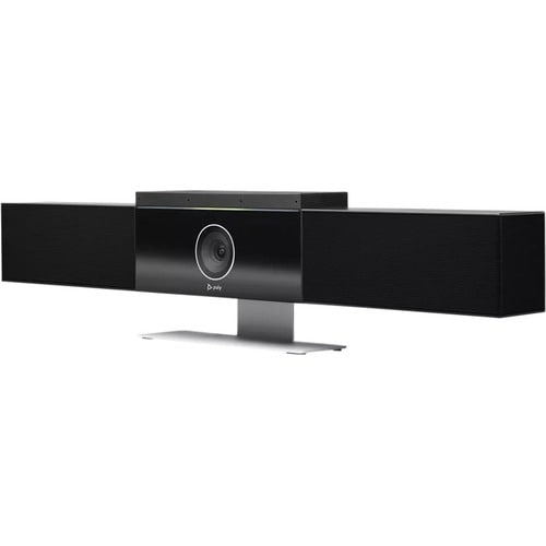 Poly Studio Video Conferencing Camera - 30 fps - Black, Silver - USB 3.0 - 4K - 3840 x 2160 Video - 120° Angle - 5x Digita