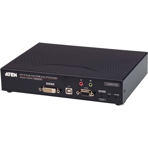 ATEN KE6910T KVM Console/Extender - Wired - 1 Computer(s) - 1 Local User(s) - 2K - 2560 x 2048 Maximum Video Resolution - 