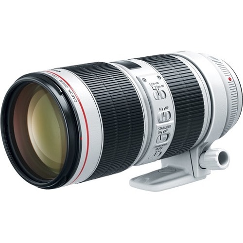 Hanwha Techwin SLA-C-E70200 - 70 mm to 200 mmf/2.8 - Varifocal Lens for Canon EF - Designed for Surveillance Camera - 2.9x