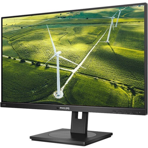 Philips 242B1G 24.0" (61.0 cm) Class Full HD LCD Monitor - 16:9 - Textured Black - 23.8" (60.5 cm) Viewable - In-plane Swi