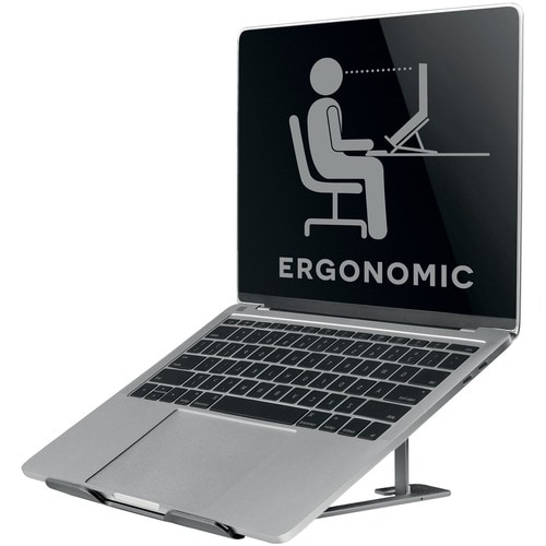 Neomounts Neomounts Pro Height Adjustable Notebook Stand - Up to 43.2 cm (17") Screen Support - 10 kg Load Capacity - 22.3