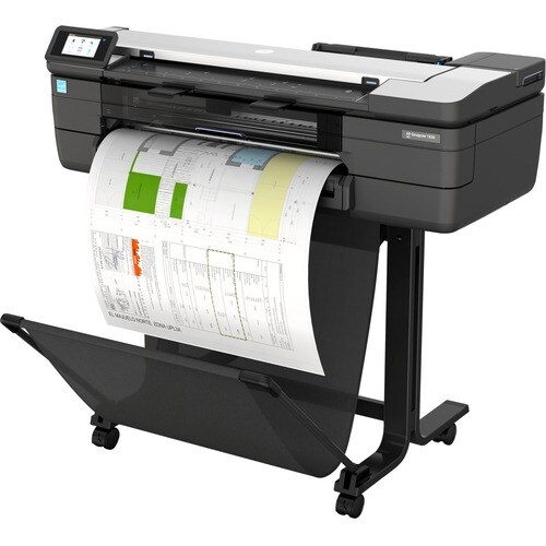 Impresora de gran formato de inyección de tinta HP Designjet T830 - Includes Impresora, Copiadora, Escáner - 609.60mm (24"