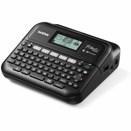 DESKTOP ELECTRONIC LABEL MAKER WITH KEYBOARD CONNECTION TO PC A
