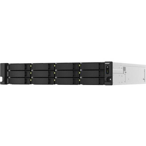 QNAP TS-h1887XU-RP-E2334-16G 18 x Total Bays SAN/NAS Storage System - 5 GB Flash Memory Capacity Xeon E-2334 Quad-core (4 