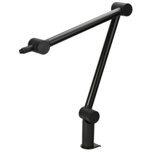 CHERRY Mounting Arm for Microphone - Black - Height Adjustable - 1.50 kg Load Capacity - Aluminium