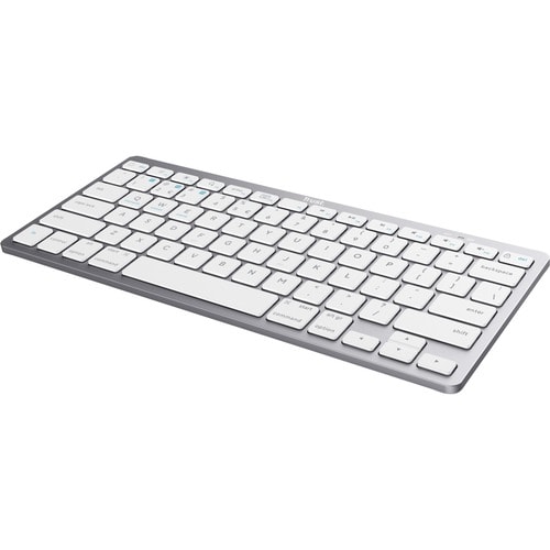 Trust Keyboard - Wireless Connectivity - Portuguese - Silver - Scissors Keyswitch - Bluetooth - 4 - 10 m - 85 Key - Notebo