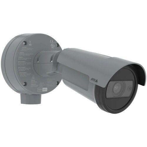 AXIS P1468-XLE Outdoor 4K Network Camera - Colour - Bullet - Black - TAA Compliant - 40 m Infrared Night Vision - Zipstrea