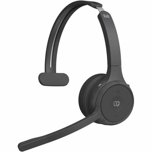 Cisco Auf den Ohren Stereo Headset - Schwarz - Google Assistant, Siri - Binaural - Geschlossen - 20 Hz bis 20 kHz Frequenz