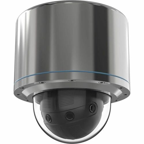 AXIS ExCam XF P3807 8 Megapíxel Externo Câmara de rede - Cor - Dome - Prata - Compatível com TAA - Motion JPEG, H.264B (MP