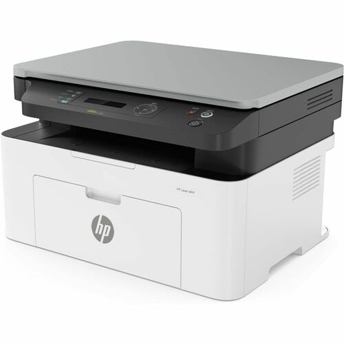 HP 1188nw Wired & Wireless Laser Multifunction Printer - Monochrome - White - Copier/Printer/Scanner - 20 ppm Mono Print -