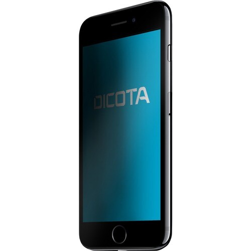 Dicota Secret Silicone, Polyethylene Terephthalate (PET) Privacy Screen Protector - For LCD iPhone - Scratch Resistant
