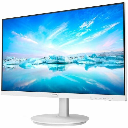 Philips V-line 271V8AW 27" (68.6 cm) Class Full HD LED Monitor - 16:9 - Textured White - 27" (68.6 cm) Viewable - In-plane