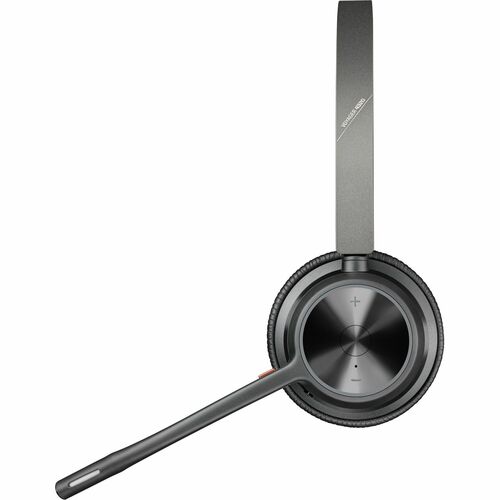 Poly Voyager 4300 UC 4320 Kabel/Kabellos Auf den Ohren, Kopfbügel Stereo Headset - Schwarz - Microsoft-Teams-Zertifizierun