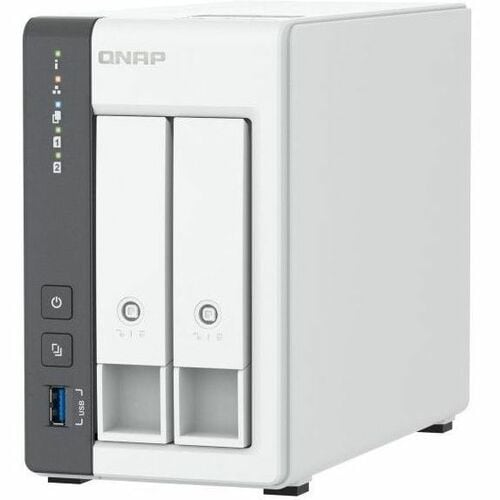 QNAP TS-216G 2 x Total Bays SAN/NAS Storage System - 4 GB Flash Memory Capacity Cortex A55 Quad-core (4 Core) 2 GHz - 4 GB