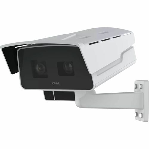 AXIS P1518-LE 8 Megapixel / 2 Megapixel Outdoor 4K Network Camera - Colour - Box - White - TAA Compliant - Infrared Night 