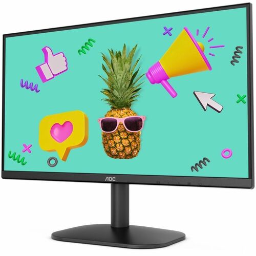 Monitor LED AOC 22B2HM2 22"" (55.9cm) Clase Full HD - 16:9 - Negro Texturado - 21.5"" (54.6cm) Viewable - Vertical Alignme