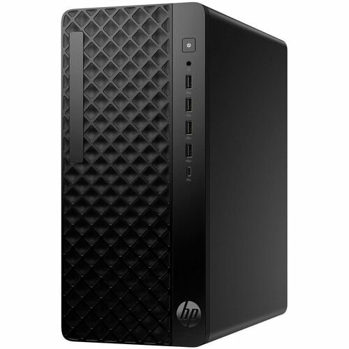 HP ProDesk 2 G1a E Desktop Computer - AMD Ryzen 3 8300G - 8 GB - 256 GB PCI Express NVMe SSD - Tower - Jack Black - AMD Pr