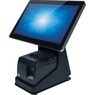 Elo mPOS flip stand, can house 3" printer, compatible with expansion module (E923781) and 10/15 inch i-series, White. Stand only (printer not included)
