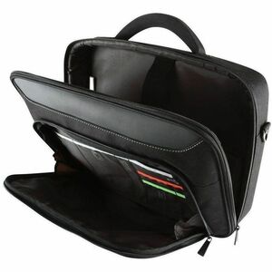 Targus Classic CN414EU Tasche für 35,6 cm (14 Zoll) Notebook - Schwarz, Rot - Polyester Körper - Griff, Trolley-Riemen, Sc