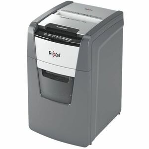 ACCO Optimum AutoFeed+ 130X Paper Shredder - Continuous Shredder - Cross Cut - 8 Per Pass - for shredding Paper - 4 mm x 2