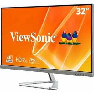 ViewSonic Entertainment VX3276-4K-mhd 32" Class 4K UHD LED Monitor - 16:9 - Silver - 80 cm (31.5") Viewable - Multi-domain