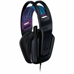 Casque de jeu Logitech - Filaire - Couleur Noir