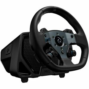 Logitech G Pro Gaming Steering Wheel - Cable - USB - PC, PlayStation, Xbox, PlayStation 5, PlayStation 4 - Black