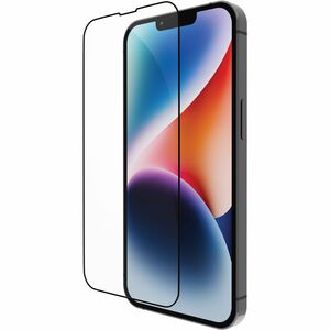 dbramante1928 ApS eco-shield 9H Plastic Screen Protector for iPhone 13 Pro, iPhone 13, iPhone 14 - Black Edge - 60 / Carto