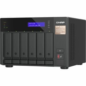 QNAP QVR Pro QVP-63B 36 Kanäle Kabel Videoüberwachungsstation - Netzwerk-Videorekorder - HDMI - Full HD Aufnahme