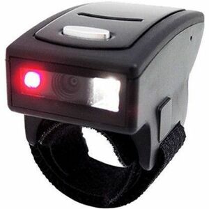 Wasp WRS350 Rugged Retail, Healthcare, Asset Tracking Wearable Barcode Scanner - Cable/Wireless Connectivity - Black - USB