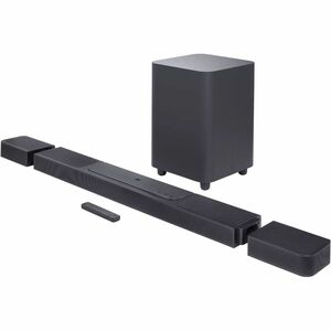 JBL Bar 1300 11.1.4 Bluetooth Sound Bar Speaker - 1170 W RMS - Alexa Supported - Black - Wall Mountable - Tabletop - 33 Hz