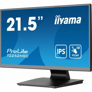 iiyama ProLite T2252MSC-B2 22" Class LED Touchscreen Monitor - 16:9 - 5 ms - 54.6 cm (21.5") Viewable - Projected Capaciti