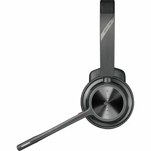 Poly Voyager 4300 UC 4310 Wired/Wireless Over-the-head, On-ear Mono Headset - Black - Microsoft Teams Certification - Goog