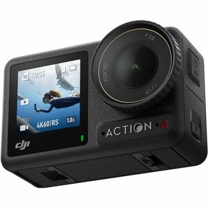 DJI Osmo Action 4 Digital CamcorderTouchscreen - 1/3" CMOS - Black - 4:3 - 12 Megapixel Video - SDHC - Wireless LAN